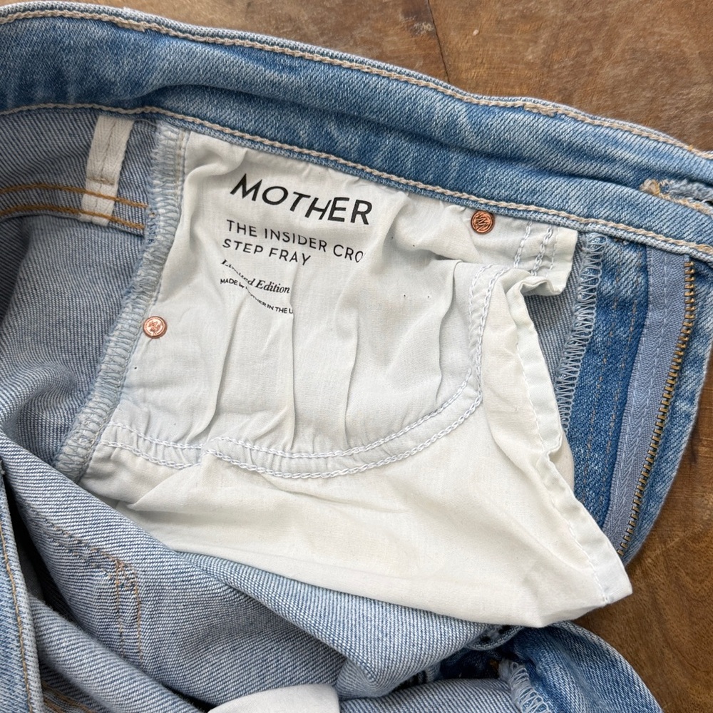 Mother The Insider Crop Step Fray in Limited Edition - Picture 3 of 6